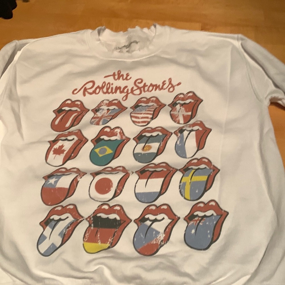 Rolling Stones graphic sweatshirt